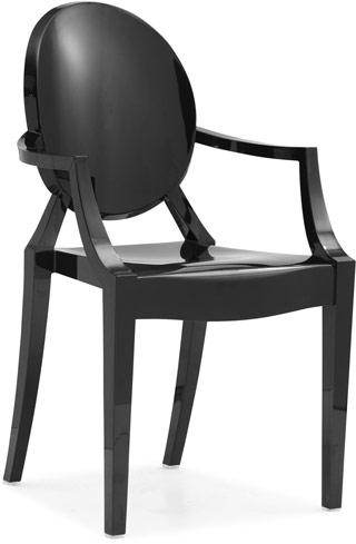 Name:Anime Acrylic Chair Black, Item id:5910_106101 (Medium Image)