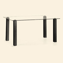 Block Dining Table Black Thumbnail Image