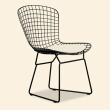 Wire Chair Black (frame) Thumbnail Image