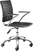 Criss Cross Office Chair Black Thumbnail Image