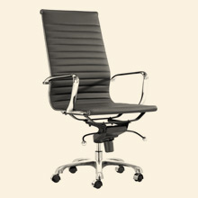 Lider Office Chair (Hi-back) Black Thumbnail Image