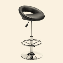 Pluto Barstool Black Thumbnail Image