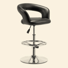 Flute Bar Chair Black Thumbnail Image