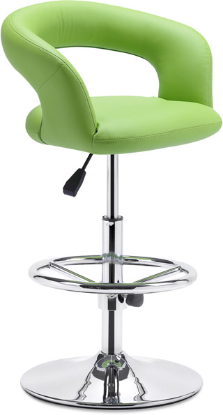Name:Flute Bar Chair Green, Item id:5910_301322 (Medium Image)
