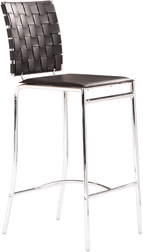 Name:Criss Cross Counter Stool Black, Item id:5910_333062 (Medium Image)