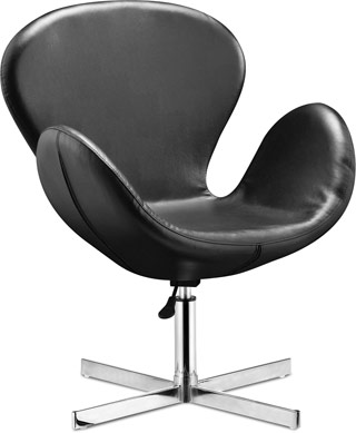 Name:Cobble Chair Black, Item id:5910_500151 (Medium Image)