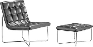 Name:Waltz Chair & ottoman Black, Item id:5910_501130 (Medium Image)