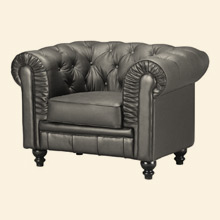 Aristocrat Armchair Black Thumbnail Image
