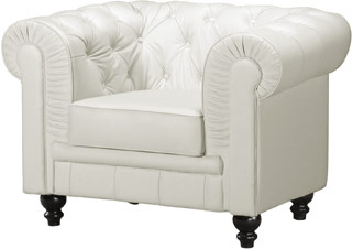 Name:Aristocrat Armchair White, Item id:5910_900101 (Medium Image)