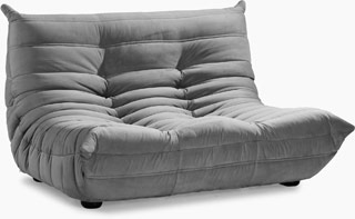 Name:Circus love seat gray, Item id:5910_900151 (Medium Image)