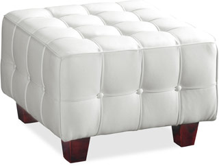 Name:Button Ottoman White, Item id:5910_900261 (Medium Image)