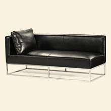 Atom Couch-Bench Black Thumbnail Image