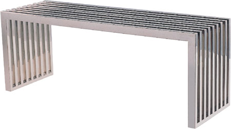 Name:Zeta Medium Polished Bench, Item id:6110_210201 (Medium Image)