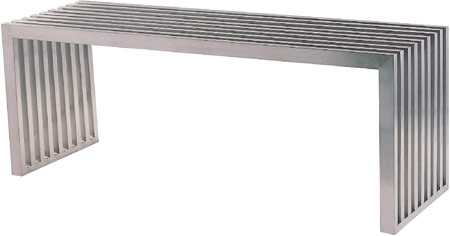 Name:Zeta Medium Brushed Bench, Item id:6110_210202 (Medium Image)