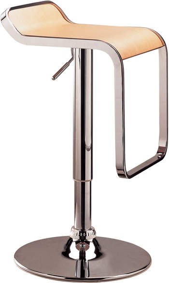 Name:Lia Adjustable Stool, Item id:6110_BS-LIA-WD-NAT (Medium Image)