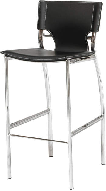 Name:Marcello Bar Stool, Item id:6110_BS-MARC-BAR-BLK (Medium Image)