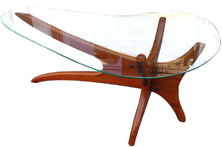 Name:Boomerang Coffee Table, Item id:6110_CT-BOOM-WAL (Medium Image)