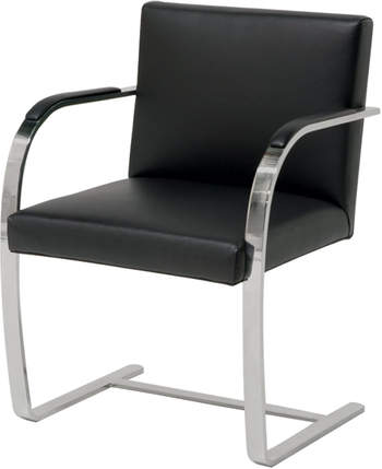 Name:Canti Flat Dining Chair, Item id:6110_DC-CANF-MI_K (Medium Image)