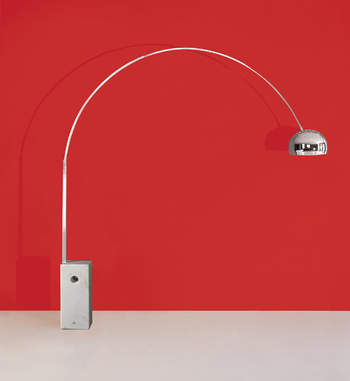 Name:Arch White Marble Floor Lamp, Item id:6110_LT-ARCH-W (Medium Image)