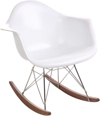 Name:Retro Rocker Chair, Item id:6110_SA-RAC-W (Medium Image)