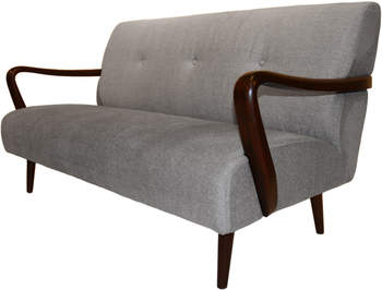 Name:Mila Settee, Item id:6110_SL-MILA-GRY (Medium Image)