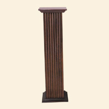 Square Fluted Pedestal 42
