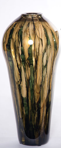 Name:Pine Green Neckless Vase, Item id:6310_M1-A-1015 (Medium Image)