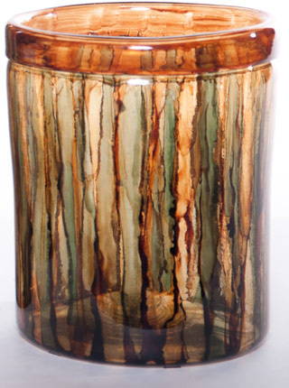 Name:Smokey Topaz Large Cylinder, Item id:6310_M1-A-1025 (Medium Image)