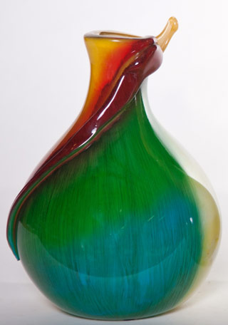 Name:Caribbean Small Spiral Bottle, Item id:6310_M1-A-1038 (Medium Image)