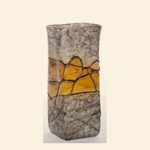 Lemon Twist Large Square Vase Thumbnail Image