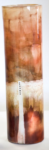 Name:Dusty Earth Large Cylinder Vase, Item id:6310_M1-A-1140 (Medium Image)