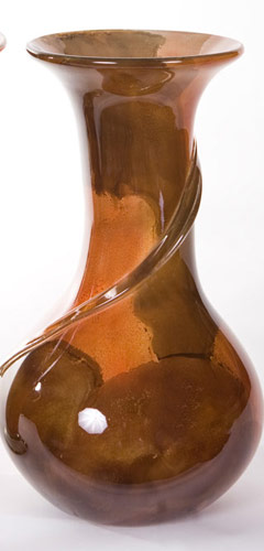 Name:Autumn Swirl Flower Vase, Item id:6310_M1-A-1235 (Medium Image)