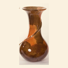 Autumn Swirl Flower Vase Thumbnail Image