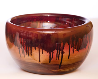 Name:Fiery Blaze Small Bowl, Item id:6310_M1-A-1247 (Medium Image)