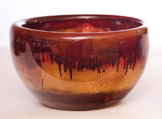 Name:Fiery Blaze Large Bowl, Item id:6310_M1-A-1248 (Medium Image)