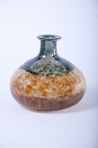 Name:Wheatfield Round Vase, Item id:6310_M1-A-1296 (Medium Image)