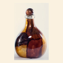 Tortoise Shell Small Bottle with Top Thumbnail Image