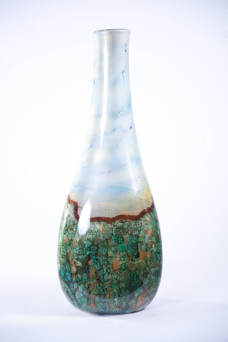 Name:Jardin Large Triangle Bottle, Item id:6310_M1-A-1363 (Medium Image)