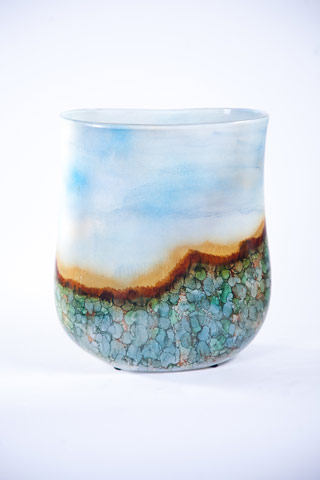 Name:Jardin Rectangle Vase, Item id:6310_M1-A-1366 (Medium Image)