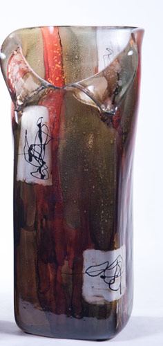 Name:Sierra Large Folded Square Vase, Item id:6310_M1-A-1405 (Medium Image)