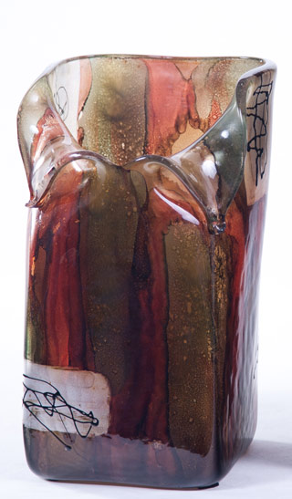 Name:Sierra Small Folded Square Vase, Item id:6310_M1-A-1406 (Medium Image)