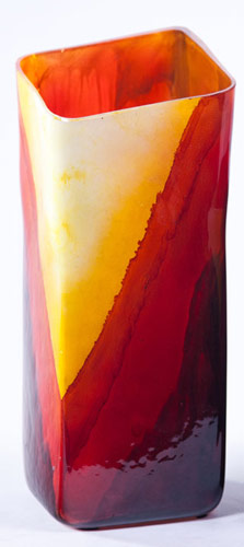 Name:Corozon Large Slant Square Vase, Item id:6310_M1-A-1411 (Medium Image)