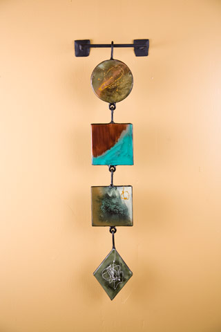 Name:Shapes Metal Wall Art 1, Item id:6310_M1-W-1264 (Medium Image)