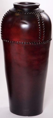 Name:Rivet Floor Vase Small, Item id:6310_M3-A-8403C (Medium Image)