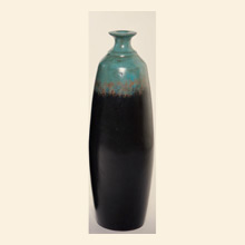 Small Barracuda Vase in Antique Turquoise Thumbnail Image