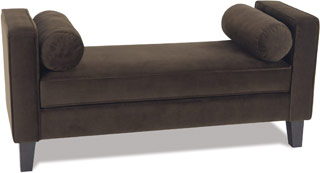 Name:Curves Bench Chocolate Velvet, Item id:8810_CVS20-C12 (Medium Image)