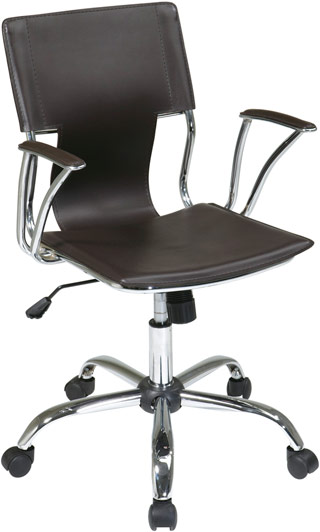 Name:Dorado Office Chair Espresso, Item id:8810_DOR26-ES (Medium Image)