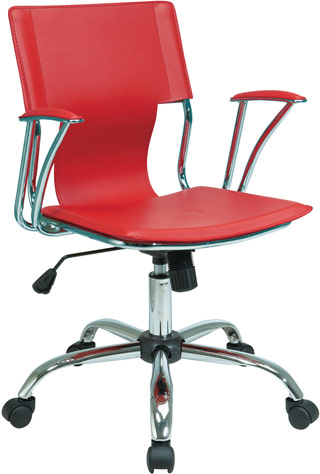 Name:Dorado Office Chair Red, Item id:8810_DOR26-RD (Medium Image)
