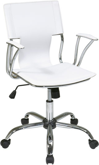 Name:Dorado Office Chair White, Item id:8810_DOR26-WH (Medium Image)