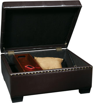 Name:Detour Storage Ottoman with Tray Eco Leather, Item id:8810_DTR3630-EBD (Medium Image)